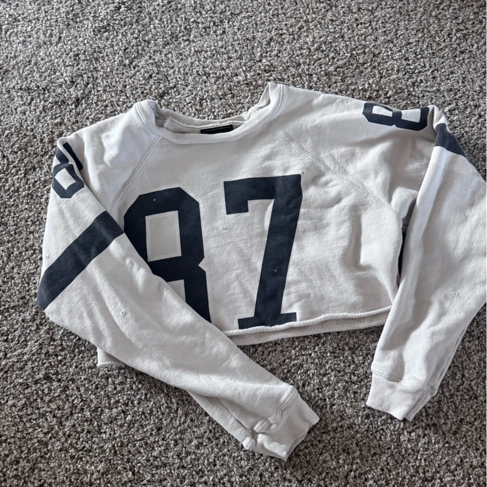 Women’s cropped sweatshirt from Free Prople